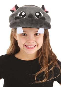 Headband, Hippo Plush-OS