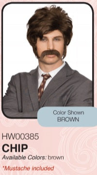 Shag, Moustache Chip-brown