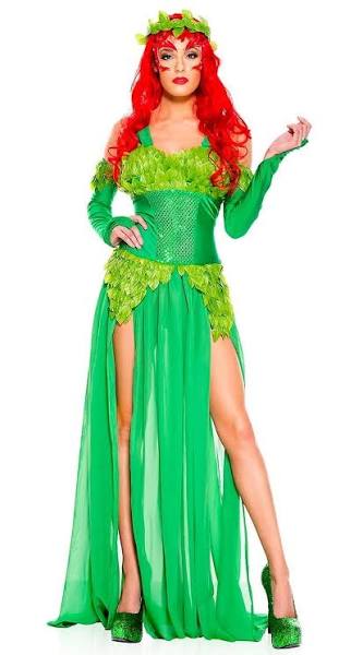 Poison Ivy, Poisonous Villain - Green : S / M