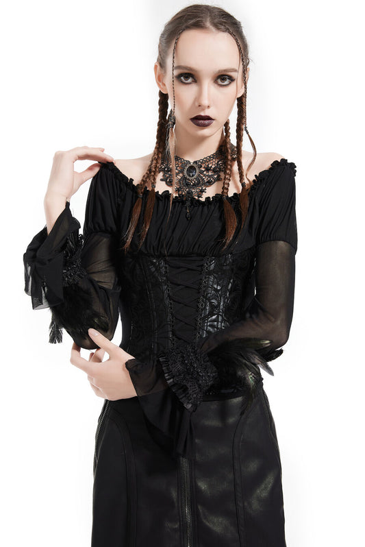 Blouse, Corseted Vampira