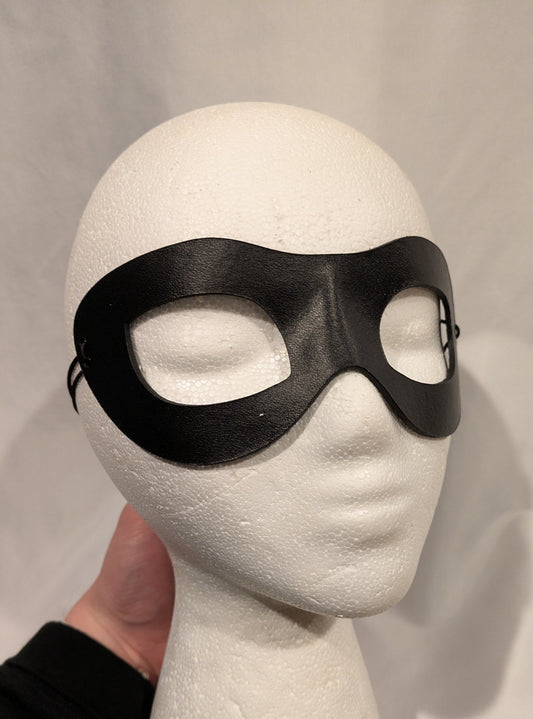 Leather Mask, Incognito Black
