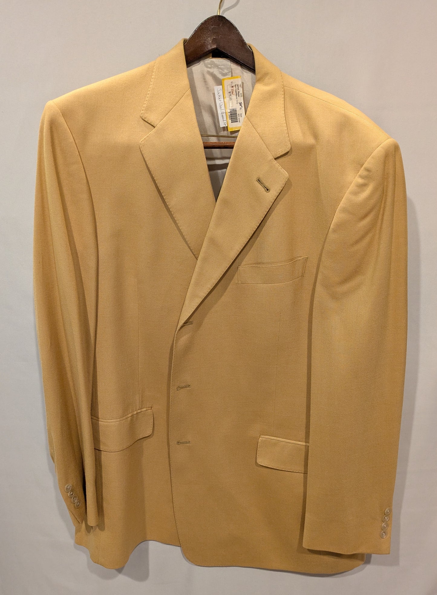 Jacket, Used Mustard 50"