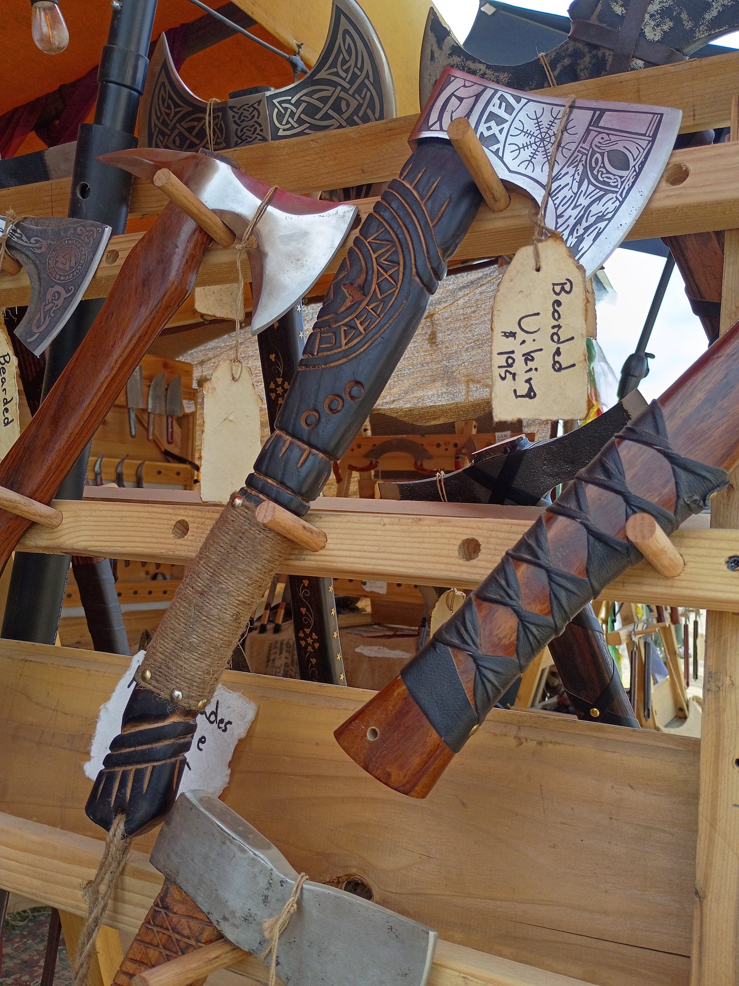 Axe, Bearded Viking Handmade