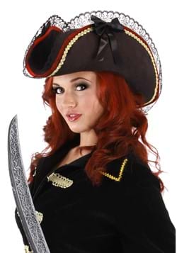 Hat, Lady Buccaneer Black-