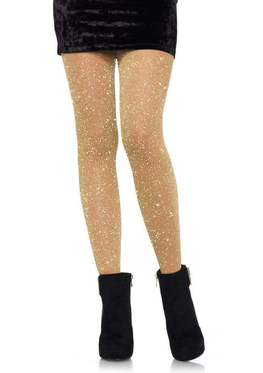 Tights, Shimmer Lurex Gold : Reg 90-160