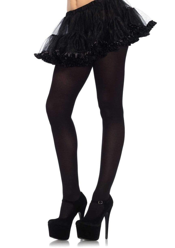 Tights, Opaque-black : XL