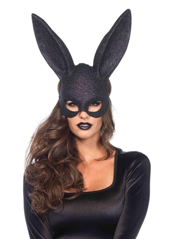 Bunny Rabbit Masquerade-Black : Black