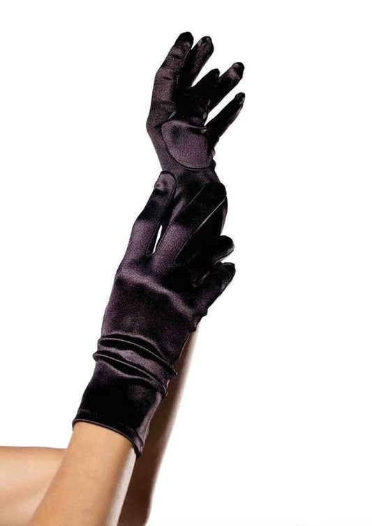 Gloves, Wrist Length Black