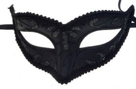 Mask, Glitter Teardrop Petite