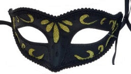 Mask, Glitter Teardrop Petite