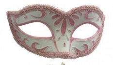 Mask, Glitter Teardrop Petite