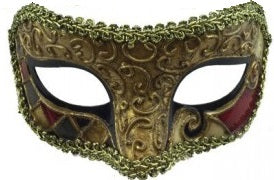 Mask, Baroque Harlequin Petite