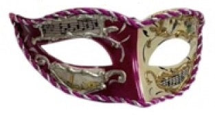 Mask, Two-Tone Scroll Petite