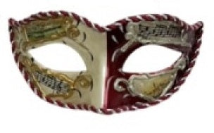 Mask, Two-Tone Scroll Petite