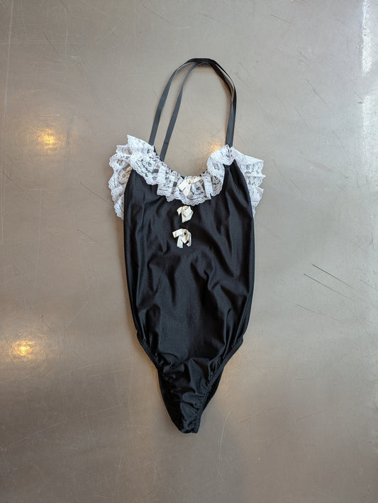 Leotard, Maid Vintage Bows