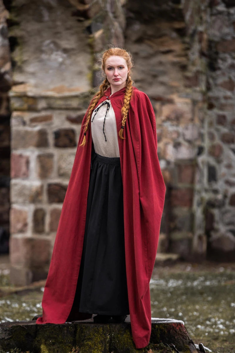 Cape, Cotton Gunnar Red