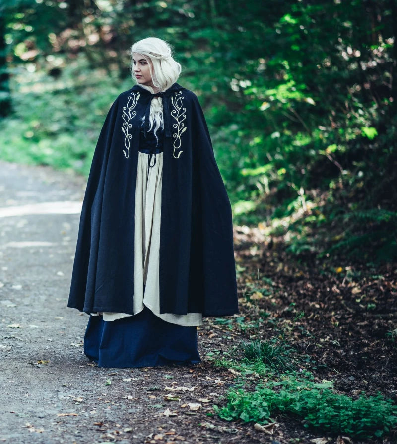 Cape, Cotton Lyra Black