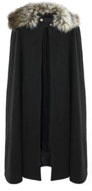 Cloak, Medieval Fur Mantle