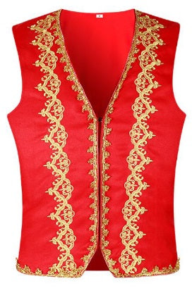 Vest, European Gold Trim