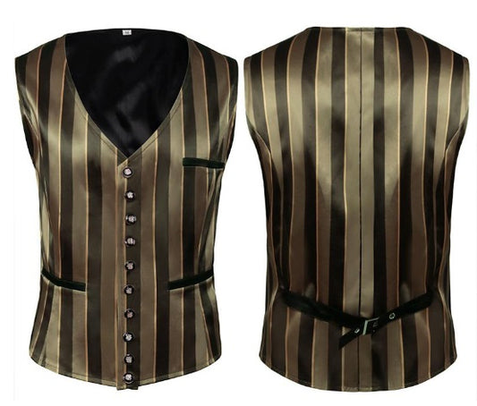 Vest, Gatsby Stripes