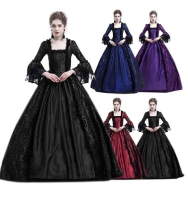 Dress, 18th Century Damask