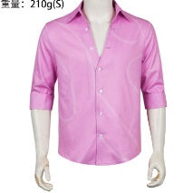 Shirt, Button-Up Pink