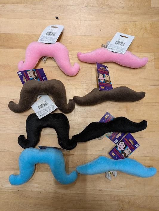 Moustache, Plush - Assorted