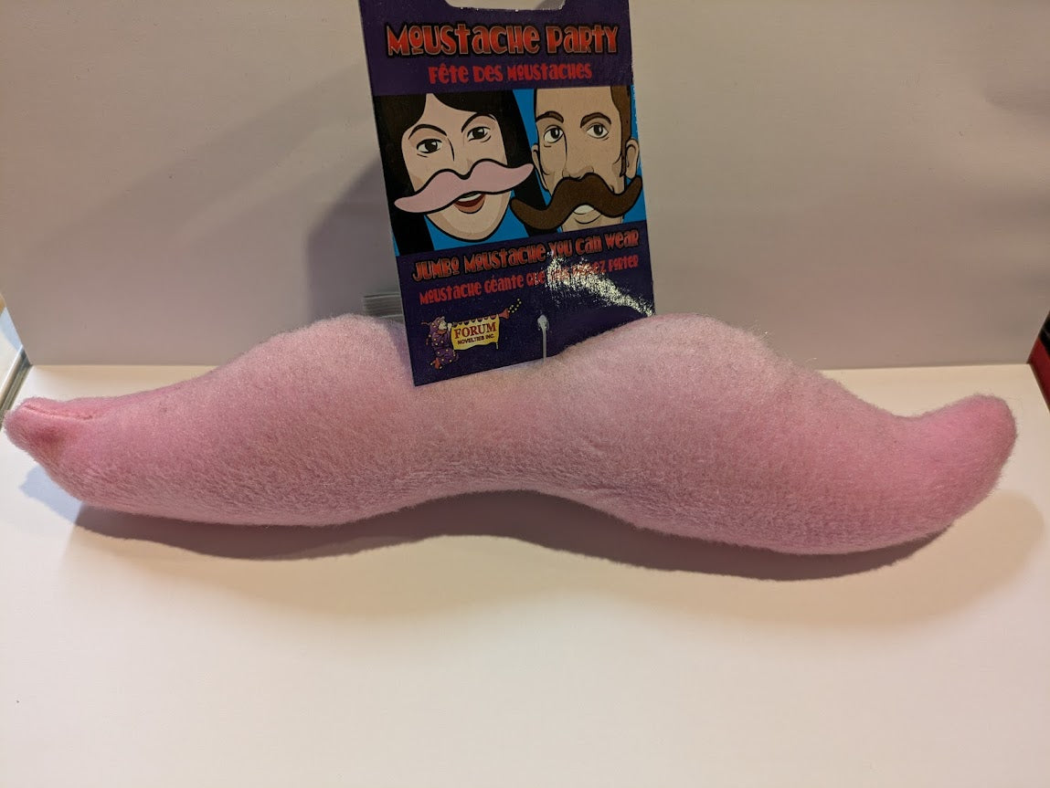 Moustache, Plush - Assorted