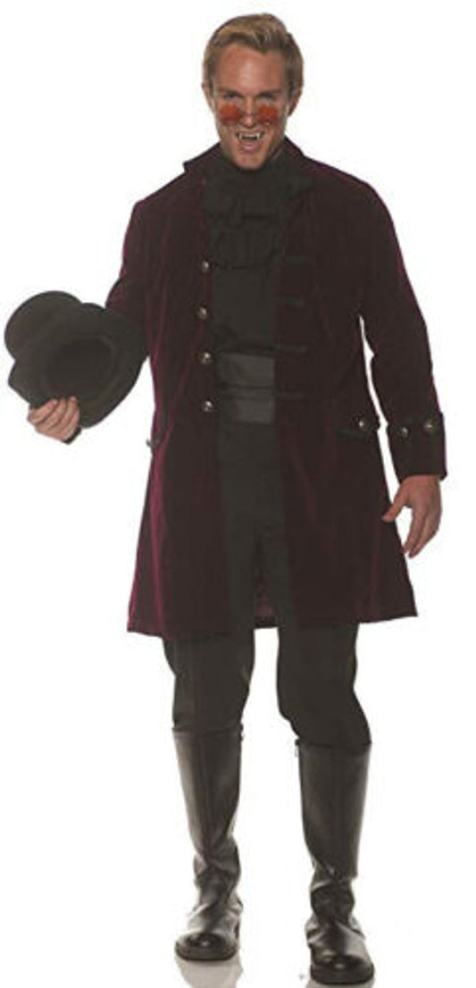 Frock Coat - Burgundy-OS