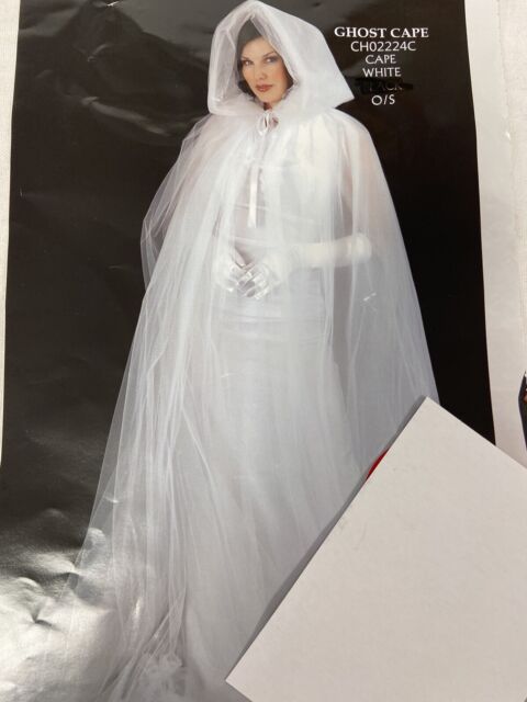 Cape / Cloak, Ghost Tulle-white