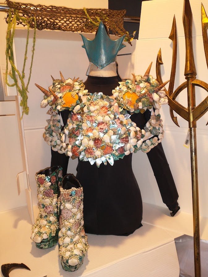 Merfolk Mask Merfolk Shoulder and Chest Armor – A Masquerade Costume
