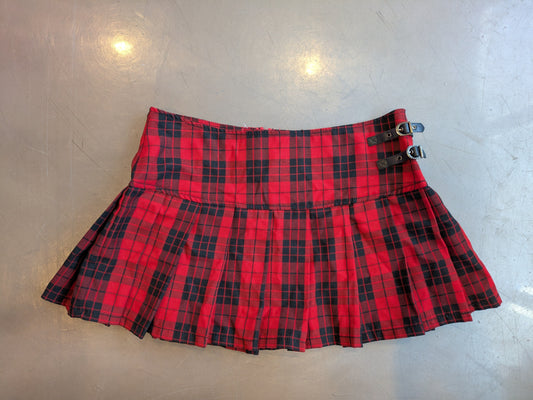 Skirt, Schoolgirl Vintage Red 31" Waist