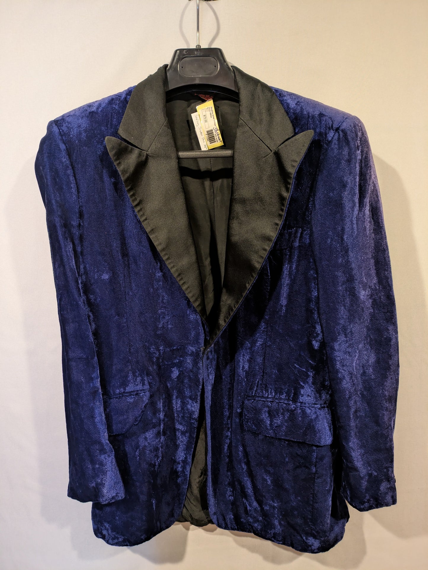 Smoking Jacket, Vintage Blue 36R
