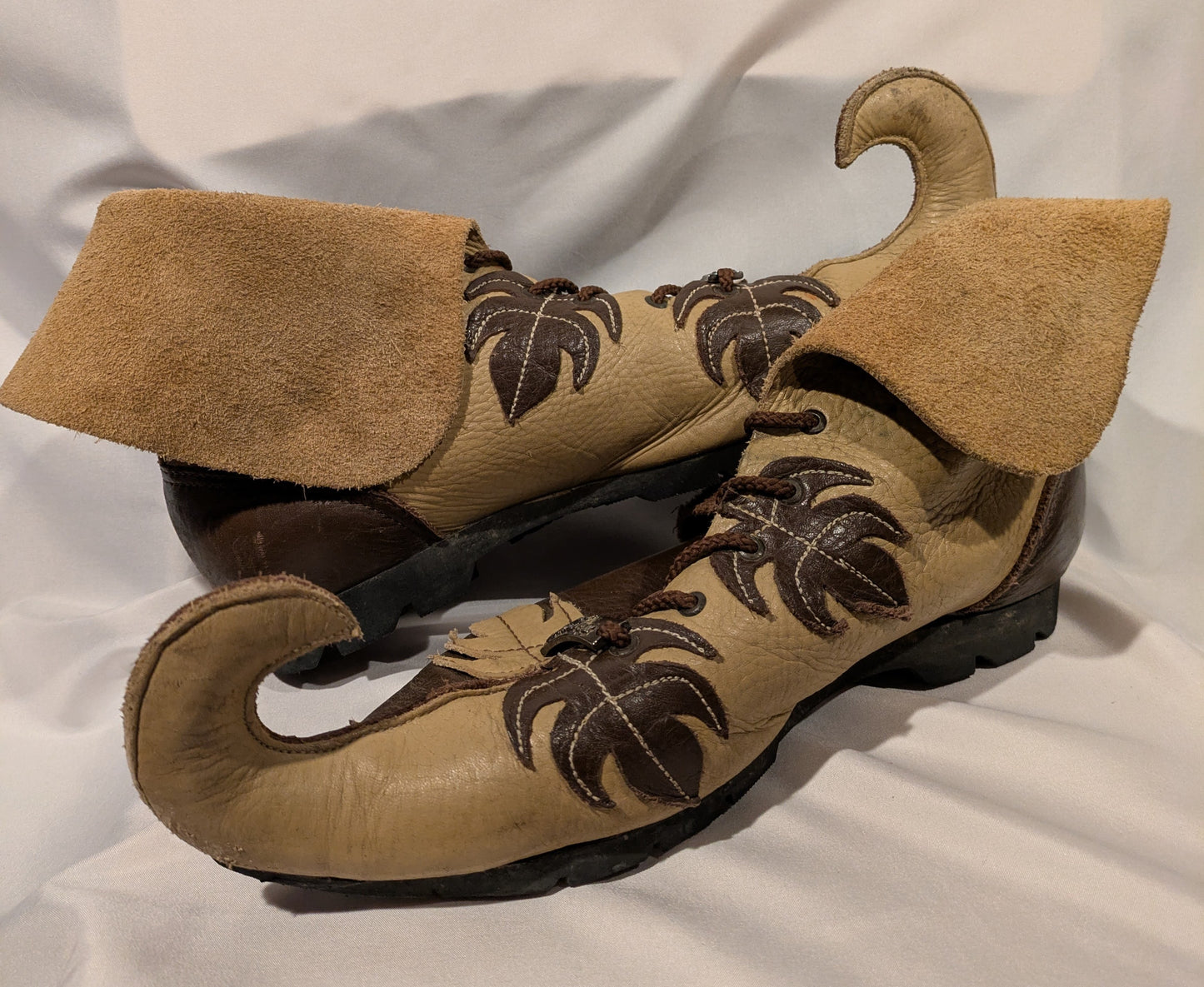 Boot, Forrest Curled Toe Brown/Tan USED