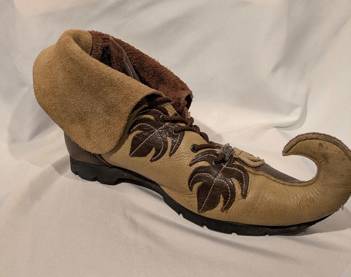 Boot, Forrest Curled Toe Brown/Tan USED