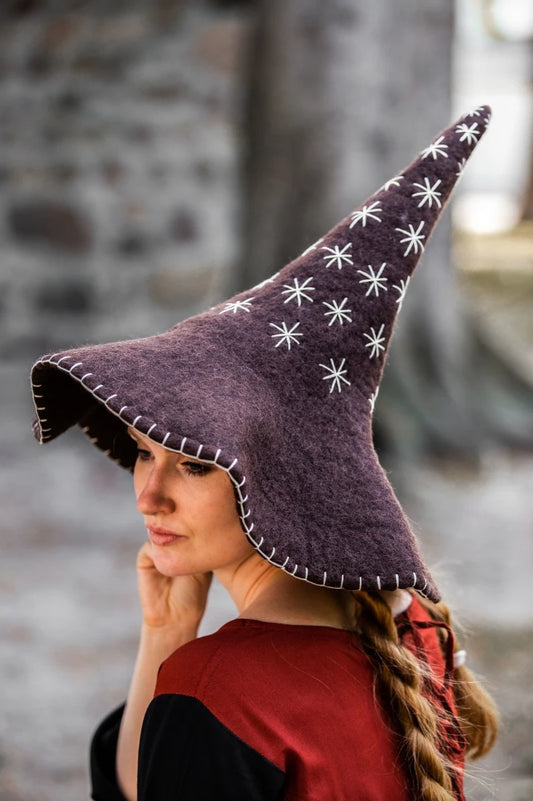 Hat, Witch Star Brown