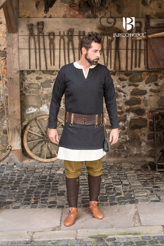 Tunic, Herringbone Tyr Black