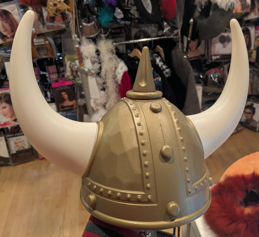 Helmet, Viking Plastic Horns