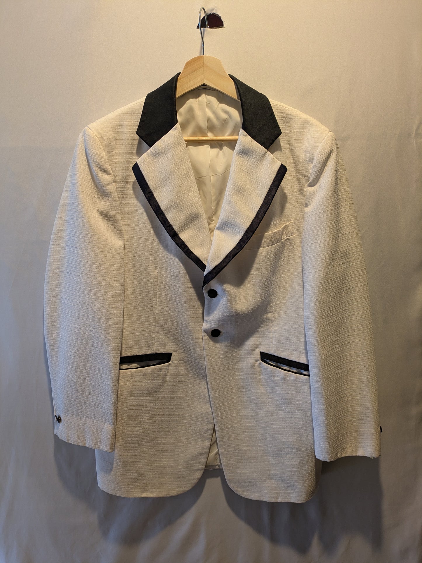 Jacket, Tux White Vintage 40R
