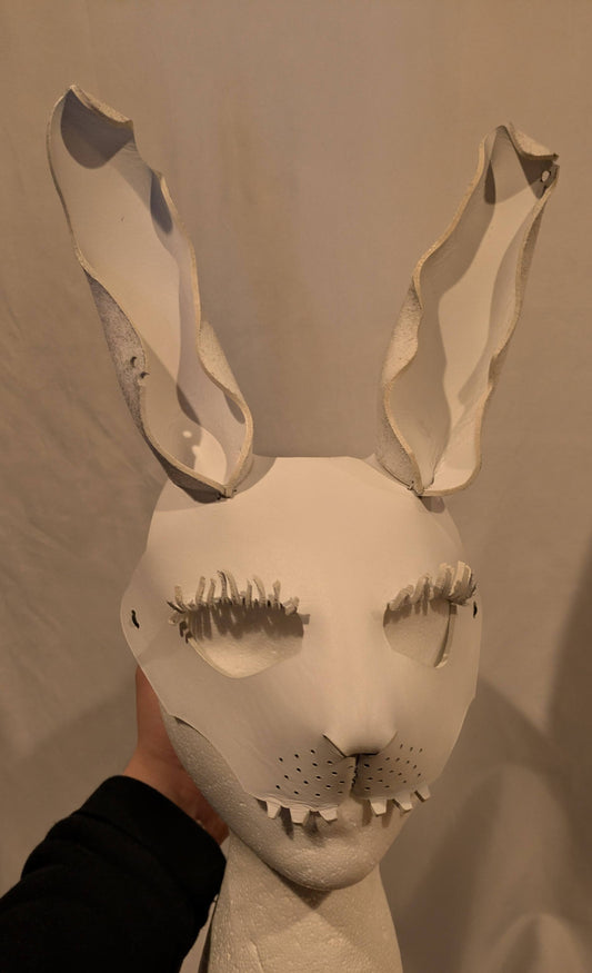 Leather Mask, Bad Rabbit White