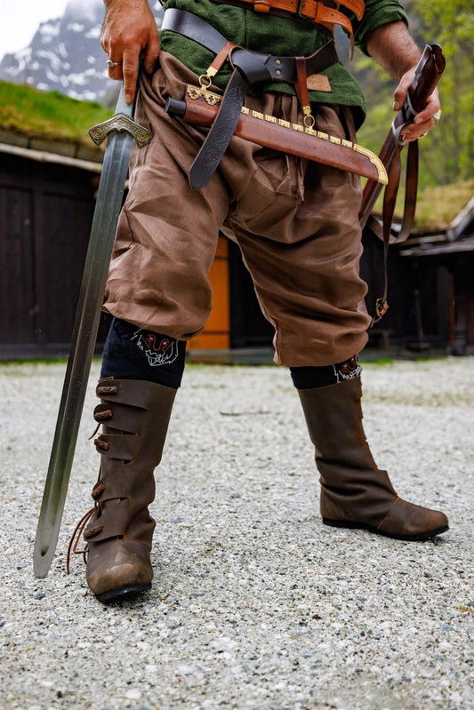 Pants, Wodan Linen Brown XL