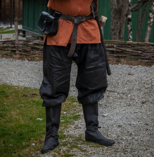 Pants, Wodan Linen Black XXXL