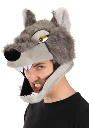 Hat, Jawesome Wolf-Grey