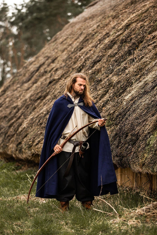 Cape, Wool Tjark Blue