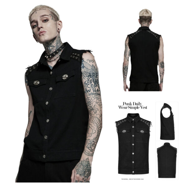 Vest, Punk Cut-Off