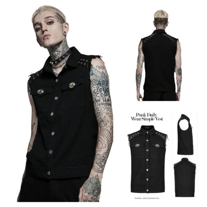 Vest, Punk Cut-Off