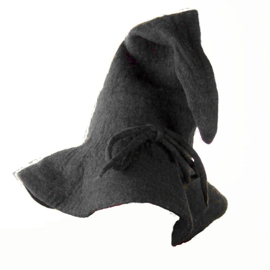 Hat, Witch Merlin Black