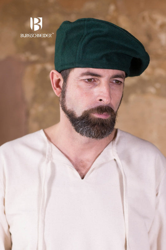 Hat, Beret Harald Green M