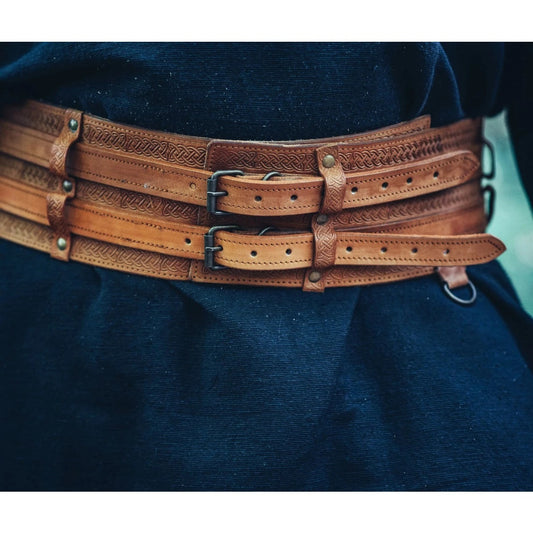 Belt, Anike Brown 100cm