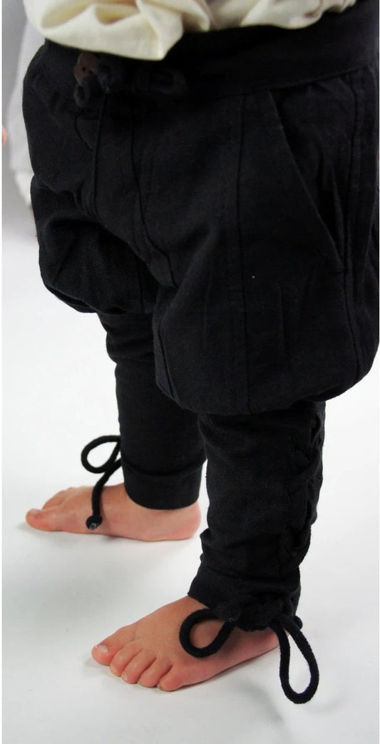 Pants, Jecklein Black XXXS